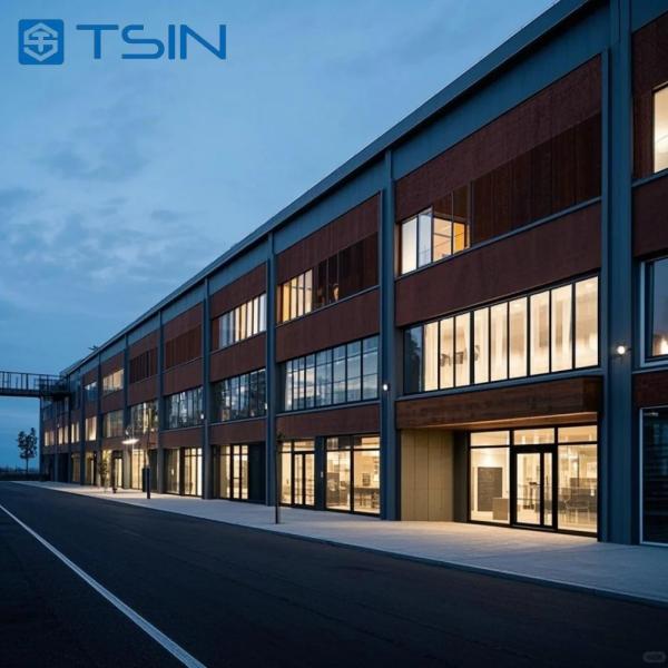 Portal Frame Economical Steel Warehouse Construction Industrial Steel Warehouse