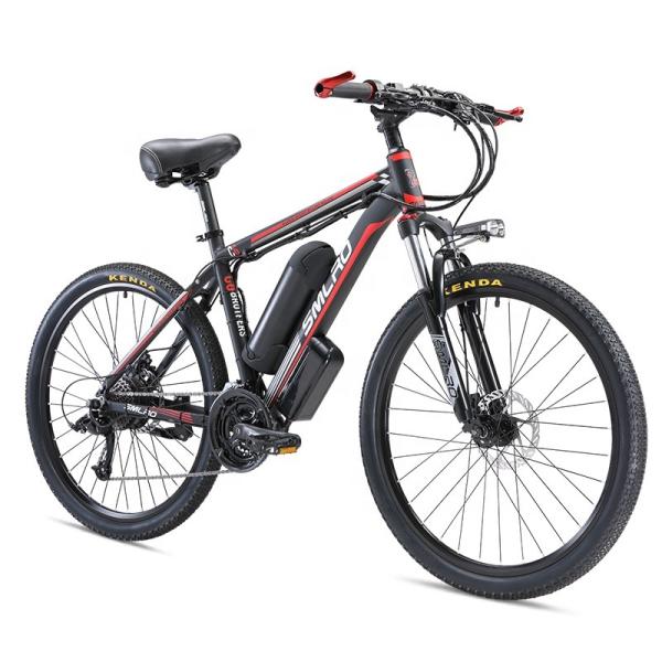 Battery Operated 26 Electric Mountain Bike 48V With 21 Speed Gear