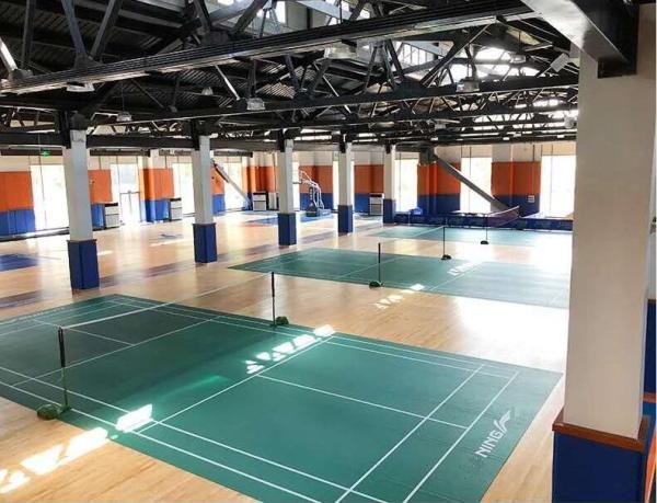 Polyethylene Layer 6mm 15m×1.8m Vinyl Gym Flooring