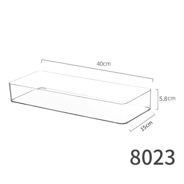 Stackable Refrigerator Organizer Bins Clear Kitchen Organizer Container Bins With Handles Plastic Bags For Pantry, Cabinets, Shelves, Drawer, Freezer - Food Safe