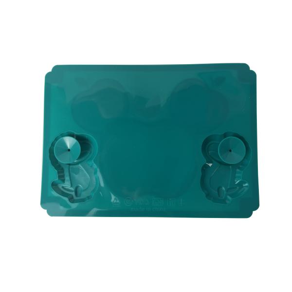 Food Silicone Childrens Plates Eco Friendly Baby Tableware Set Spoon Plate Bowl