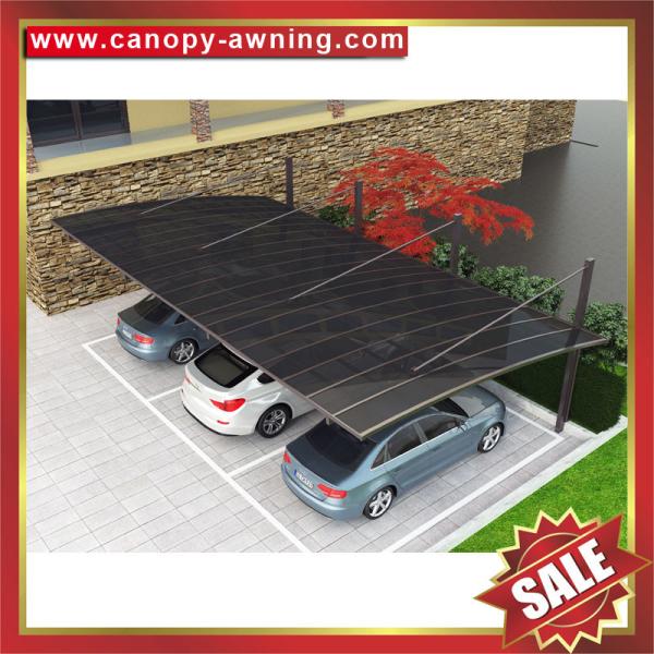 excellent outdoor backyard cantilevered aluminum polycarbonate braces hauling park car shelter canopy awning carport