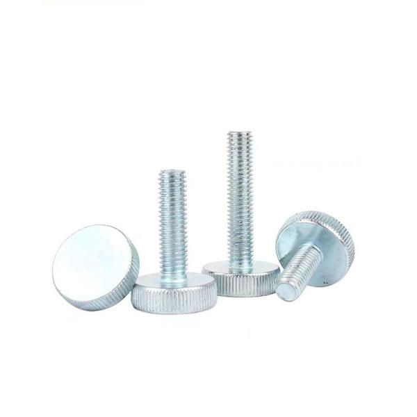 Flat Knurled Thumb Screw M6