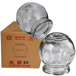 5 Size Mix Chinese Traditional Fire Cupping Therapy with Separate Packaging