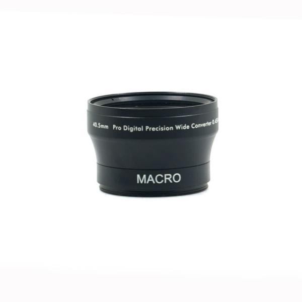 40.5mm 0.45 X Wide Angle Converter , Universal HD Ultra Wide Angle Lens