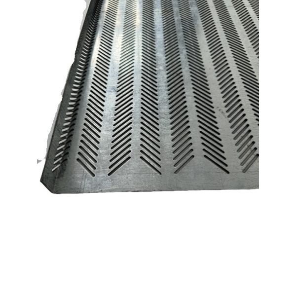 Customizable Pattern Density Punched Metal Mesh Beautiful Appearance