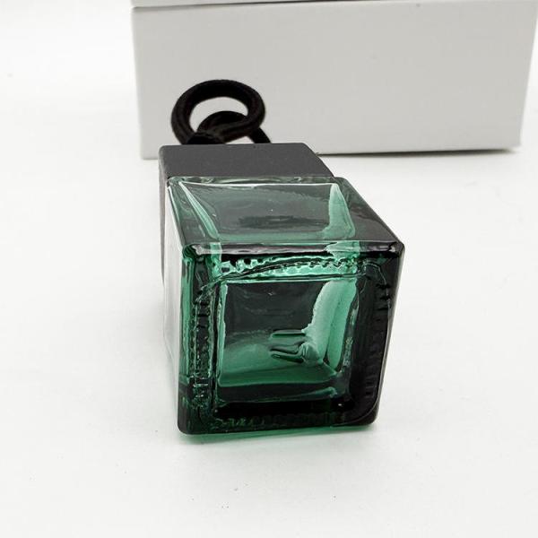 8ml Cuadrado Coche Perfume Aromaterapia Aceite Esencial Difusor Ventilación Perfumes Botellas