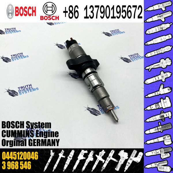 Diesel fuel Injector assembly common rail injector 0445120046 for diesel engine parts