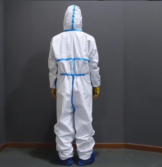 CE FDA Disposable Protective Suit Biological Safety Chemical Medical Coverall