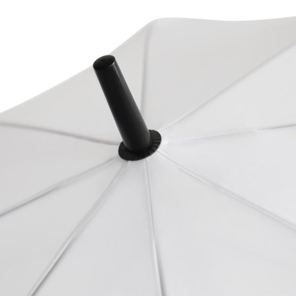 DIY Logo Promotional Sublimation Umbrella Blanks White Color Customized