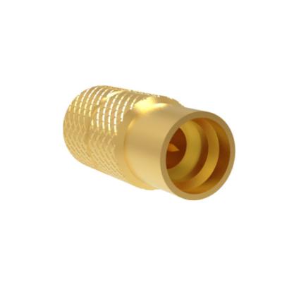 O ouro da carga 0.5W/1W da terminação da tomada masculina de SMP chapeou 1,35 VSWR máximos
