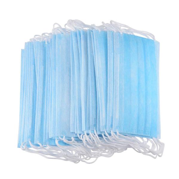Skin Friendly 3 Ply Disposable Earloop Mask For Healthcare Center / Pharmacy