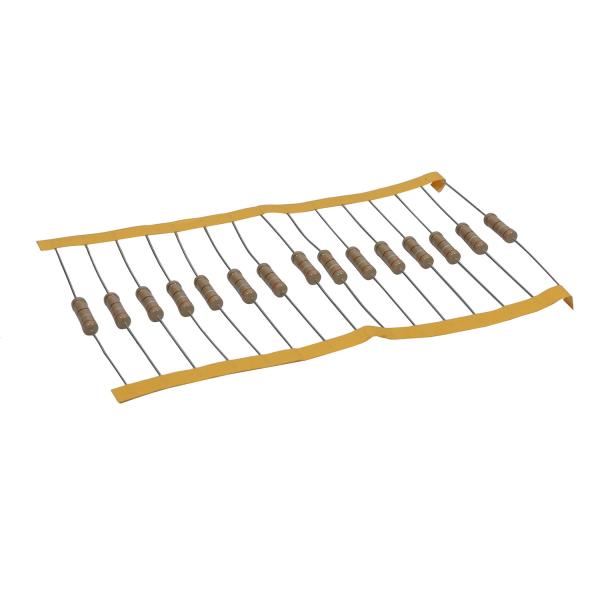 THT Carbon Film Resistor Small Size  1Ω~10MΩ 5% 1/4W 1/8W 1/2W 1W 2W