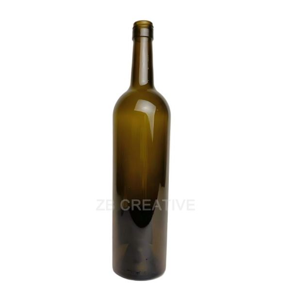 750ml Heavyweight Screw Top Bordeaux Bottles 695g Premium Glass for Luxury Winery (1729S)