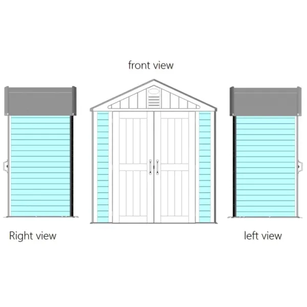 Outdoor Mobile Garden Utility Room Portable Container House
