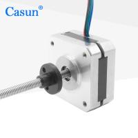 NEMA 17 Moteur pas à pas captif corps ultrafin de 20 mm 1,0A 0,13N.m pour instrument de précision