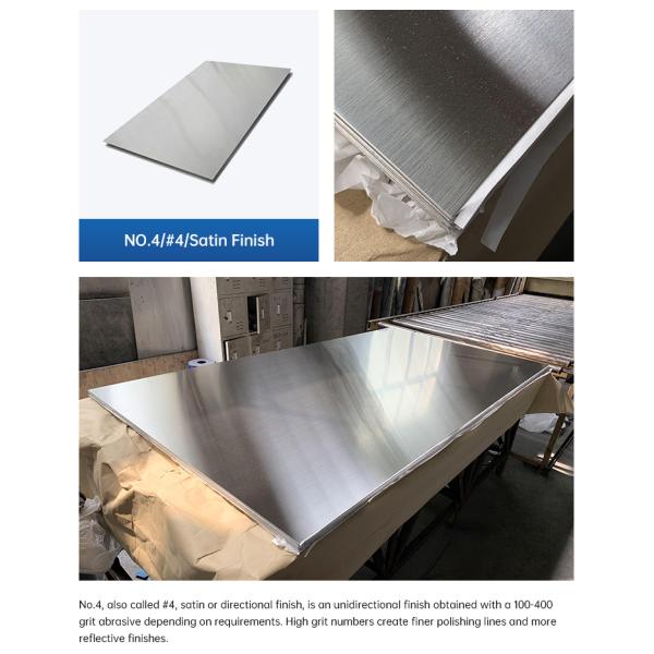 310S Grade Stainless Steel Sheet Plate 5x10 Cold Rolled Hot Rolled