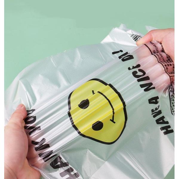 PE Material Custom Bag with Barrier Handle Plastic Bag 60.00cm * 50.00cm * 30.00cm