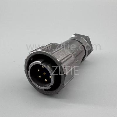 FQ18 Series 7-Pin Straight Female Plug