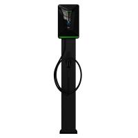 7KW 11KW 21KW Black Column Type Electric Vehicle AC Charging Pile