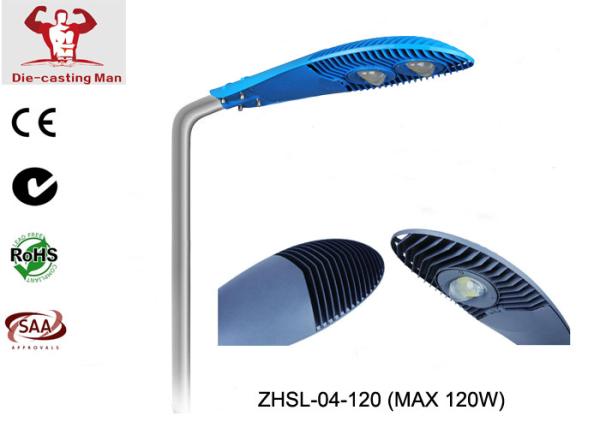 Patented Optics Good Heat Dissipation 80w 100w 120w COB Outdoor LED Street Lights High Lumen Bridgelux and Meanwell