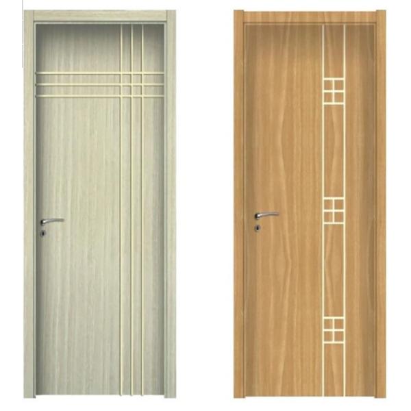 Stainless Steel Bedroom UPVC PVC Casement Door For Modern Simple Interior