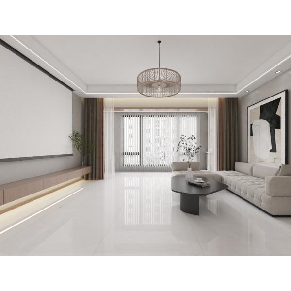 Antibacterial and Durable 1mx1m Indoor Floor Polished Glazed Porcelain Tile For Bathroom and Decoration