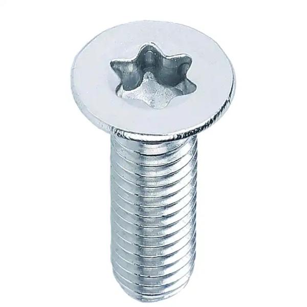 Countersunk Head Flat Torx Machine Screws 304 Stainless Steel Anti Theft Screws Gb2673