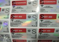Waterproof Pharmaceuticals Bottle Packaging Hologram Foil Vial Box with Sticker