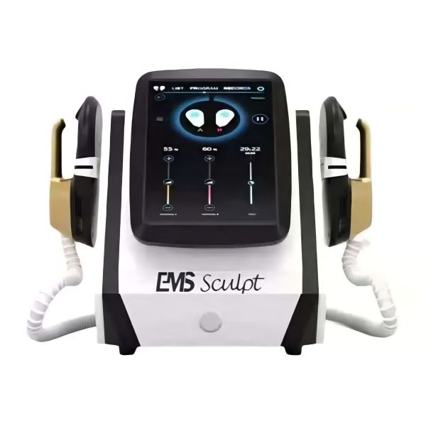 Desktop EMS Muscle Sculpting Machine , Compact RF Body Contouring Device For Beauty Studios