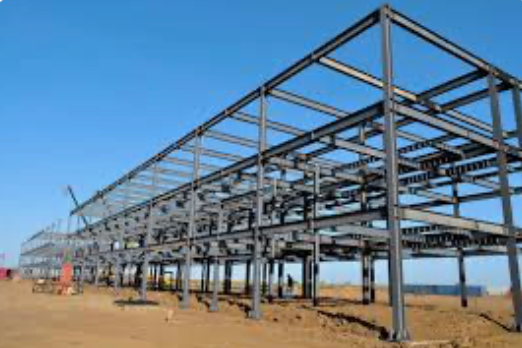 Large Clear Span Steel Structure Warehouse Column Free Design 40m Width Portal Frame Prefab Building