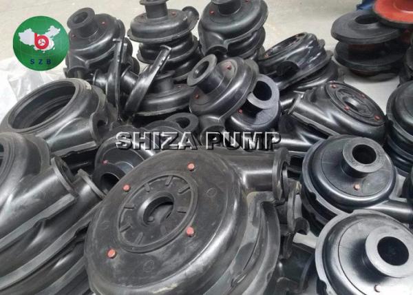 Slurry Pump Ductile Iron Frame Plate Liner  By Natural Rubber E4013 6 / 4 Inch