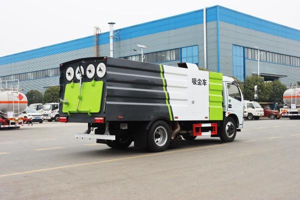 Pure Electric Outdoor Sanitation Cleaning Truck 8CBM Vacuum Road Sweeper Truck