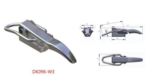 Truck Stainless Steel Toggle Latch Polishing Heavy Duty Draw Latch