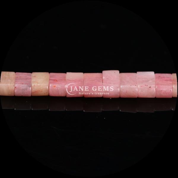 Ajoutez de la couleur et de l' éclat à vos bijoux avec des perles de pierres précieuses cubes en différentes couleurs de cristal Rouge Agate Rose Quartz pour bricolage