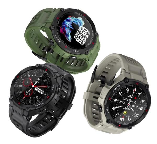 K32 Smartwatch 400mAh  Blood PressureSuper Long Standby Time