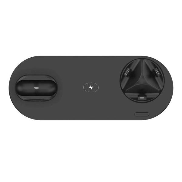 6 в 1 материале ABS подарка электронного беспроводного заряжателя корпоративном многофункциональном