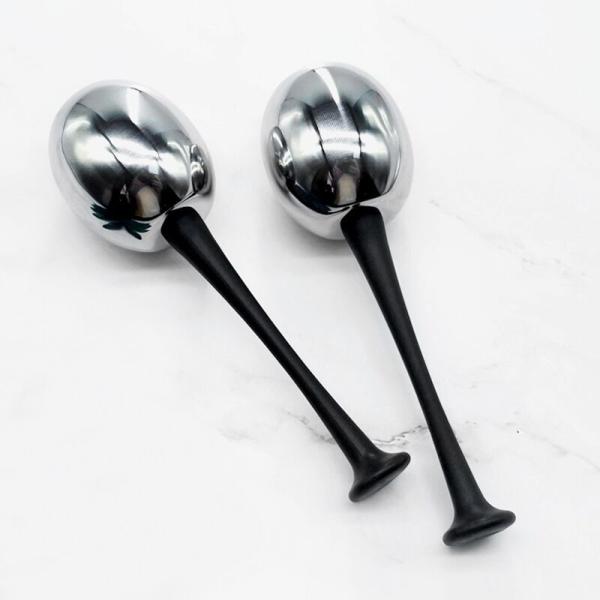 Customized Logo Availabled Stainless Steel Ice Face Globes for Women Face Eyes Beauty Cryo Sticks Roller Gua Sha Freeze Tools