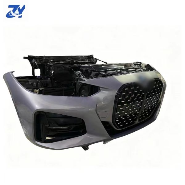 For BMW 430 440i G22 G26 Car Spare Parts Body Kit Including Headlight Children's Black Front Bumper Assembly