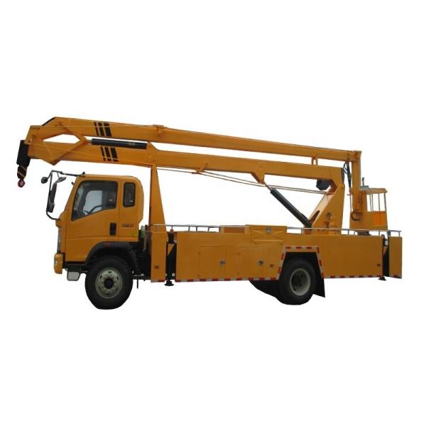 Sinotruk Howo 4x2 High Altitude Operation Truck Knuckle Boom Aerial Working Platform Truck