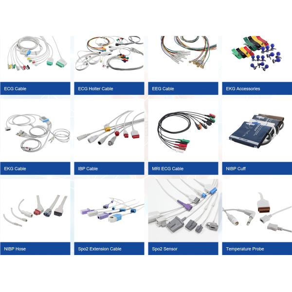 Соединитель банана IEC 4,0 серии и Leadwires кабеля E/M Zoll EKG