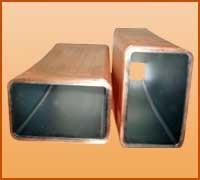 Standard Size Copper Mould Tube For CCM , Large Continuous Casting Machine mould steel billet H beam