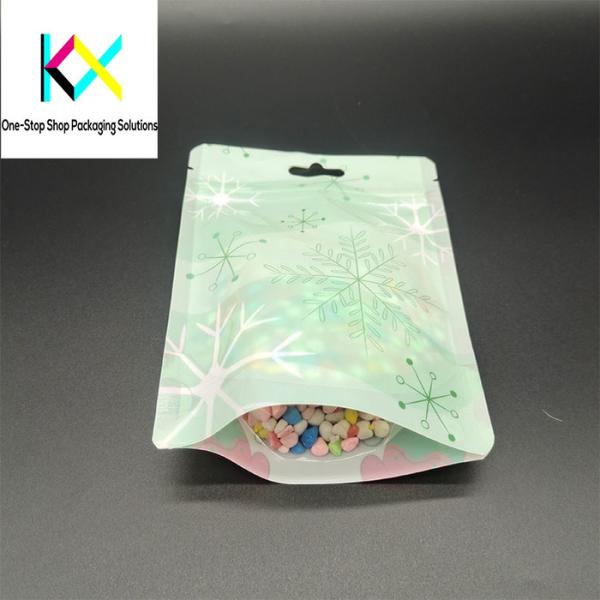 Custom Logo Printed Mylar Aluminum Foil Bags Stand Up Plastic Bag for Commodity