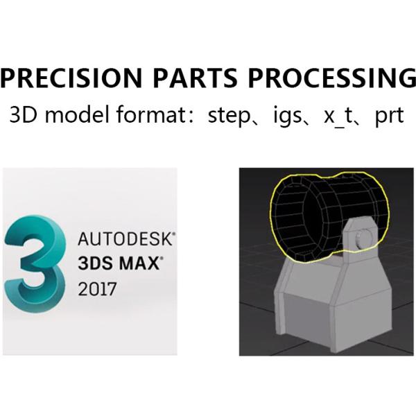 OEM Aluminum Machine Part with Vertical Pressure Chamber Structure and Tolerance Grade 4