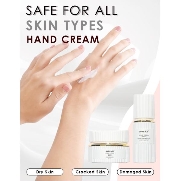 100ML Moisturizing Hand Cream and Lotion Softens and Smooth With Logo Custom Dryness Relief Foot Skin Care