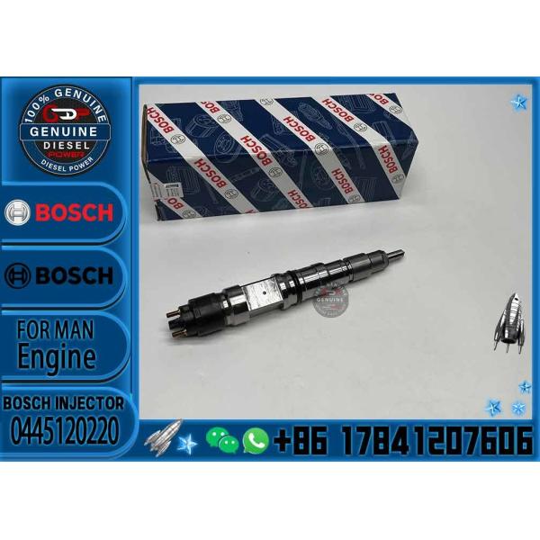 Части высокопроизводительных дизельных двигателей 0445120219 0445120220 Инжектор топлива 0 445 120 219 0 445 120 220 Для MAN Diesel Engi