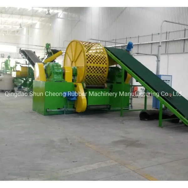Tire Shredder Machine Tire Shredder Machine Tire Recycling Plant