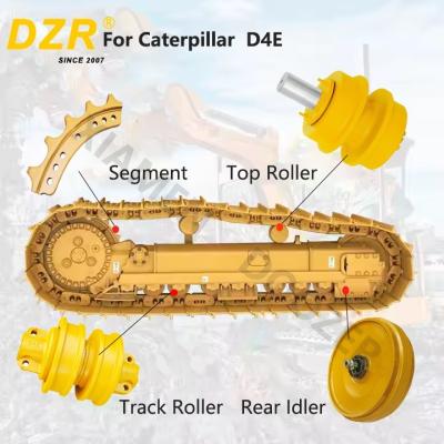 Whole Undercarriage Set  For CAT D4E All Series Top Track Roller Idler Sprocket Segment  For Undercarriage Spare Parts