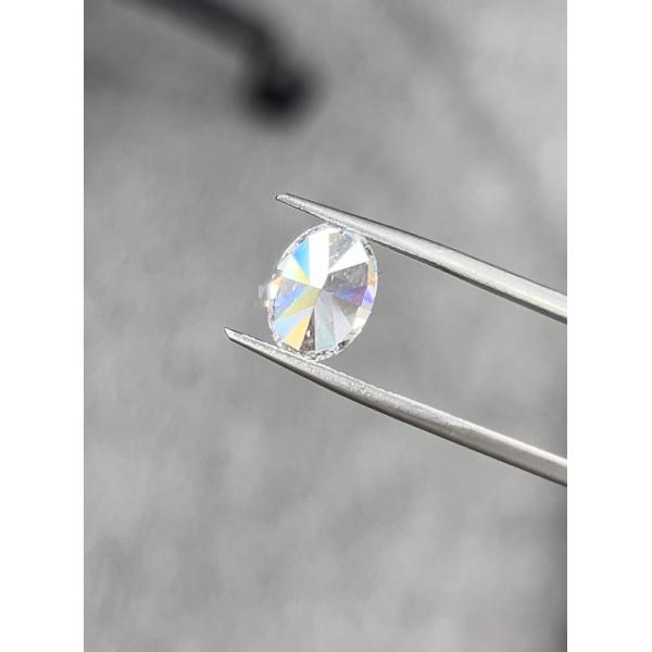 Oval Lab Cultivated Diamonds 3CT CVD No Bow Tie No Treatment Diamond