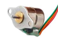 fase 18° de 8mm Mini Permanent Magnet Stepper Motor 3.3v 2